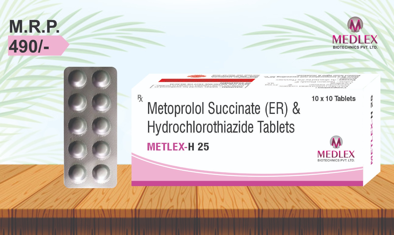 METLEX-H25 TABLETS